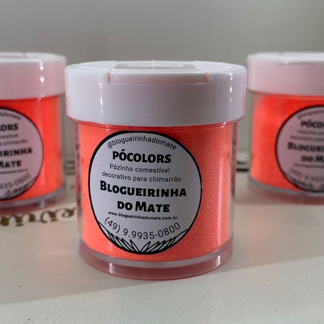 POCOLORS POTE LARANJA NEON