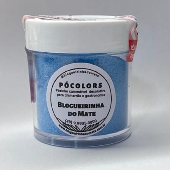 POCOLORS POTE AZUL NEON