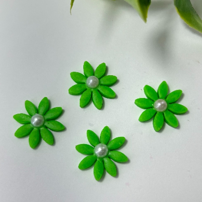 FLOR BISCUITS SIMPLES VERDE 1 UNIDA...