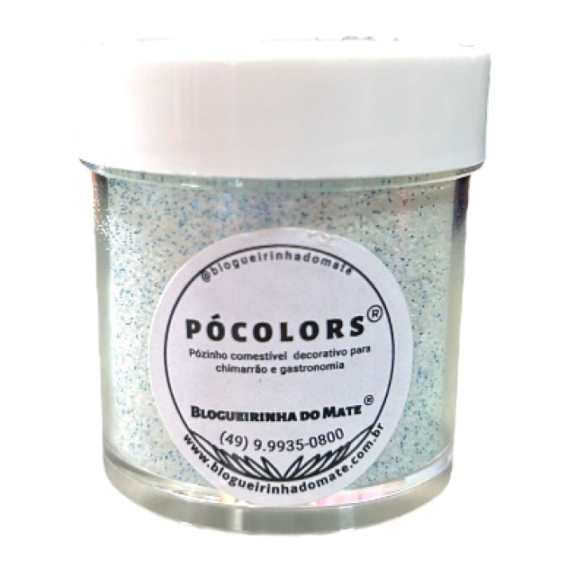 PÓCOLORS POTE BRANCO COM AZUL